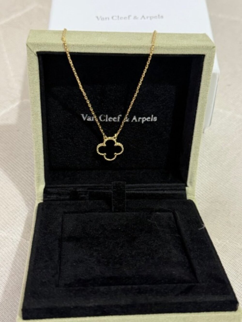 Van Cleef & Arpels Black Necklace